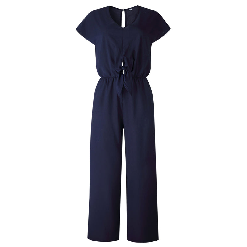 Button female jumpsuit