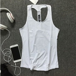 Sleeveless loose quick-drying yoga advanced gym running vest female sports vest