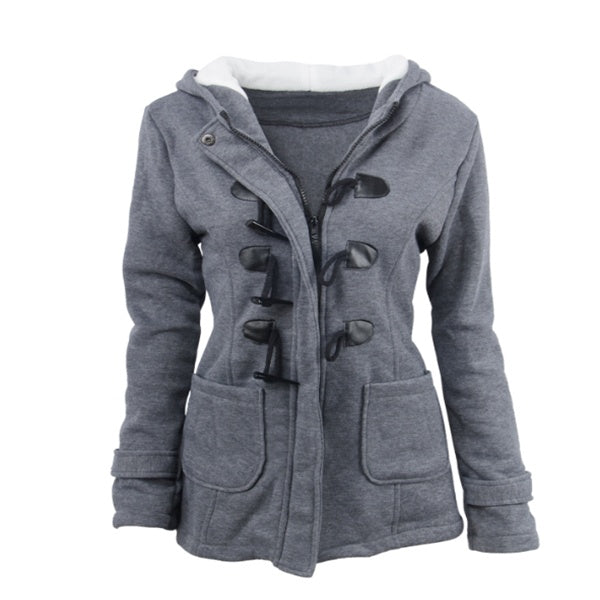 Horn buckle coat female