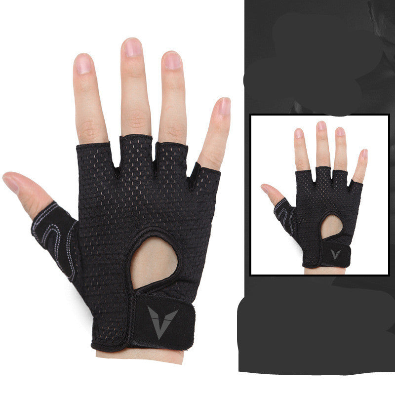 Fitness Gloves Female Non-Slip Half-Finger Wrist Guard