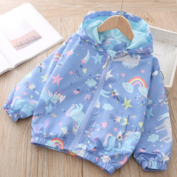 Spring And Summer New Graffiti Jackets For Children And Baby Jackets