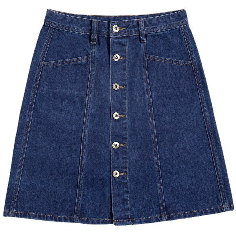 New Skirts, High Waist, A-line Skirts, Are Thin, Plus Size, Mid-length Summer Skirts