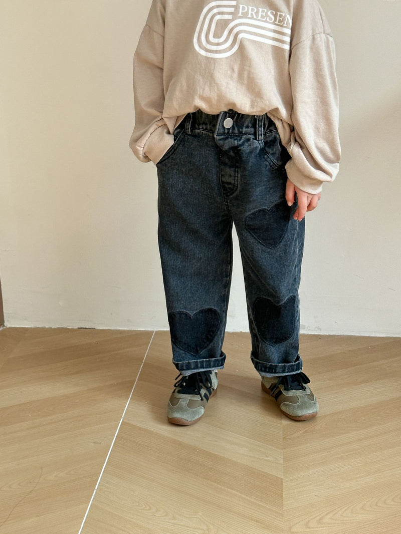 Children Soft Jeans Casual Straight Trousers