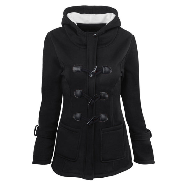 Horn buckle coat female