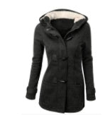 Horn buckle coat female