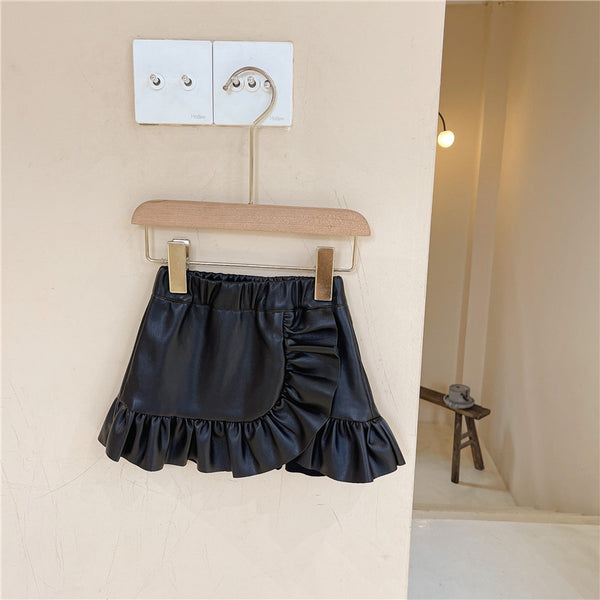 Autumn Children's Autumn Short Skirts Buttocks  Autumn And Winter Skirts