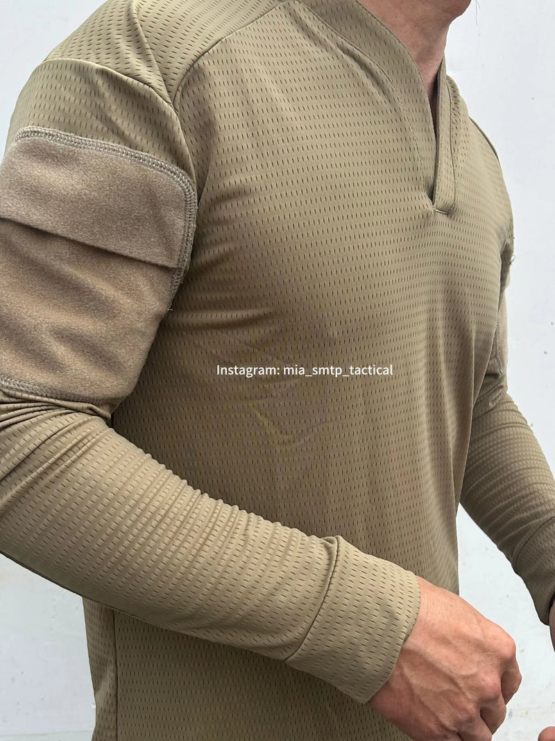 SMTP002 US DEGRU-Style Tactical Shirt Quick Drying Breathable Tactical Long Sleeves T-shirt